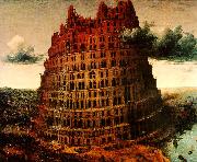 BRUEGEL, Pieter the Elder The  Little  Tower of Babel Norge oil painting reproduction